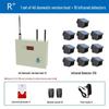 Black Iron Solar Wireless Anti-Theft Infrared Security Alarm for Fish Ponds and Orchards