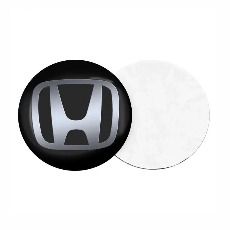 2025 Auto Nová Honda 56MM Středová Krytka Kolečka Auta Samolepky s Logem Znak na Ráfek Styling Auta Pro Honda Civci CRV Accord Mugen Prelude F