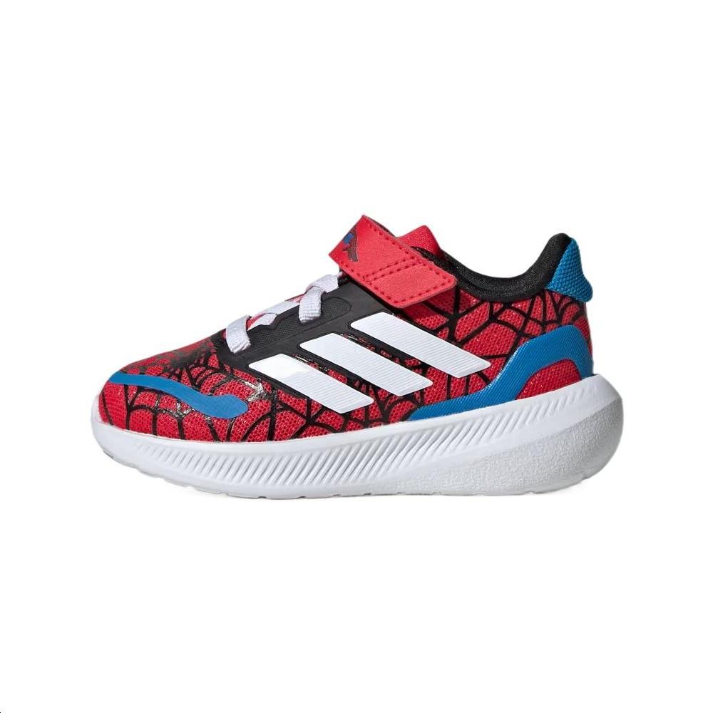 (TD) adidas x Marvel Spider-Man Runfalcon 3.0  Red Blue White  Baby IH8758 EU 26