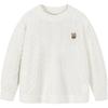 Minibala Teddybär Kinder waschbarer Wollpullover