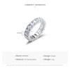 Modian 925 Sterling Silver Classic Oval Sparkling Finger Ring For Women Luxury AAAAA CZ Wedding Engagement Fine Jewelry