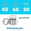 Steel Shaft Sleeve: Inner Diameter 30, Outer Spacer 48/50, Wear-Resistant for Removal and Guide Applications (Inner 35/37/38).