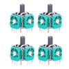 QM21070961 4 Pack Analog Joystick Replacement Repair Tools Kit Durable Controller Replacement Parts for Xbox One