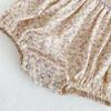 New Summer Korean Style Floral Baby Romper - Lace Princess Dress for Girls