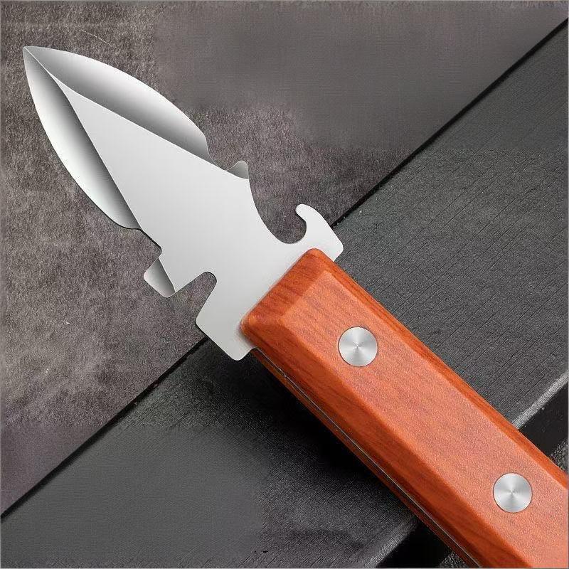 Austernmesser Scharfkantig Austernöffner Schalentieröffner Werkzeug Edelstahl Muschelöffner Für Austern Muscheln Krötenfische Krabben Schalen