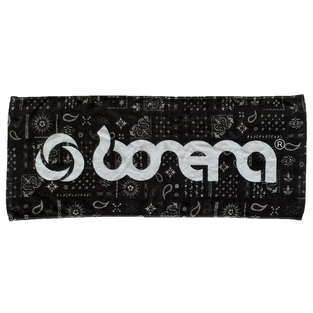 

bonera Sports Towel F x Black (84 34cm) (BLK) BNR-G236 чёрный