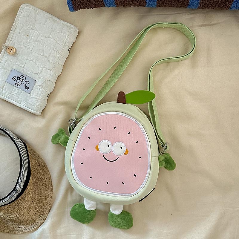 

Watermelon Fresh Cartoon Backpack 2025: Large Capacity Student Schoolbag & Super Cute Crossbody