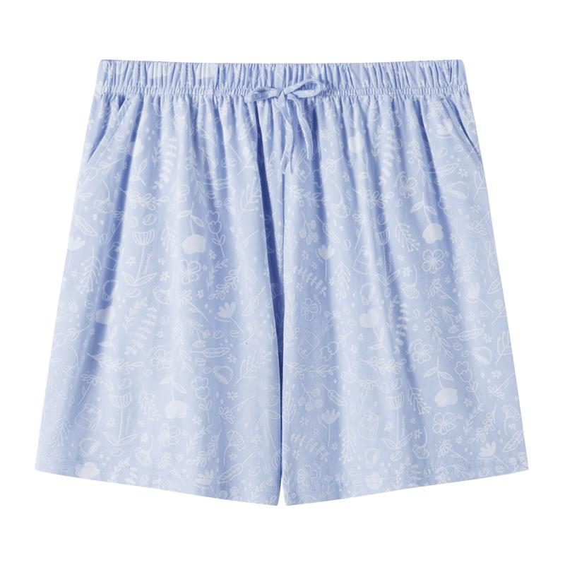 Yiershuang Women s 100% Cotton Lounge Shorts 2XL