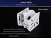 ZSX-3020 3D Folding Iron Monitoring Joint Bracket with Double Layer Duckbill Head
