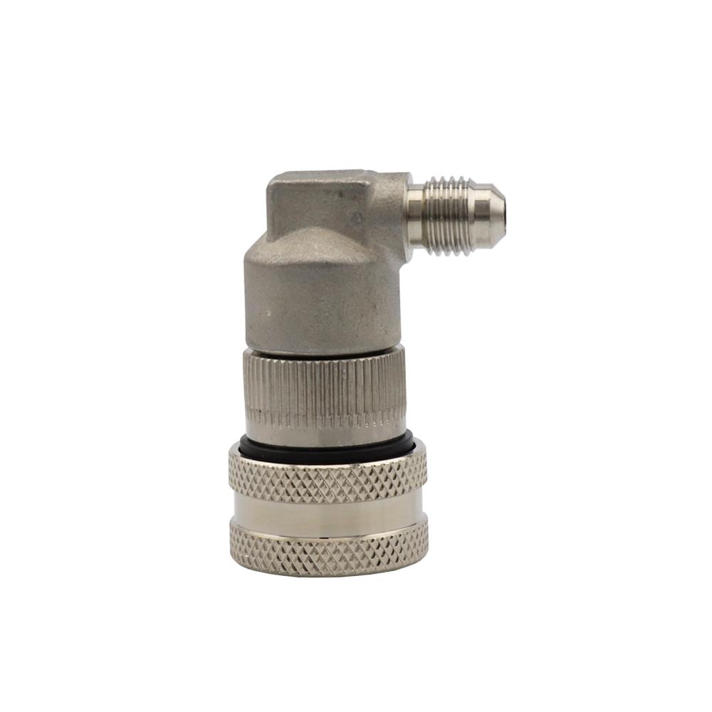 Stainless Steel Ball Lock Corny Keg Disconnect Cornelius Gas Liquid Connector 1/4" MFL Threaded Home Brew Beer Kegging