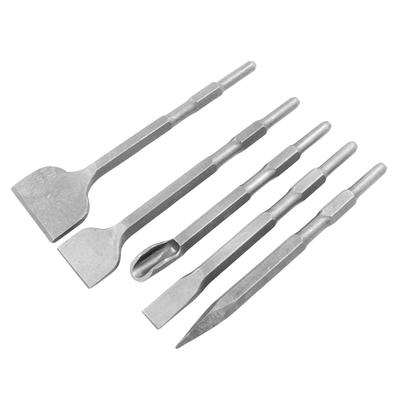Elektrischer Hammer mit Sechskantschaft, Bull Point, flacher Spatenmeißel, SDS Plus, zum Brechen von Beton, Ziegelwand, Bohren