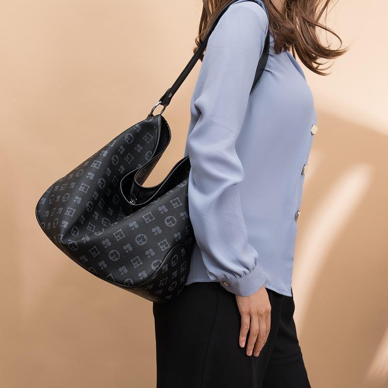 Bags Women's Bags New Trendy and Fashionable Women's Bucket Bags One Shoulder Large Capacity Versatile Messenger Bags