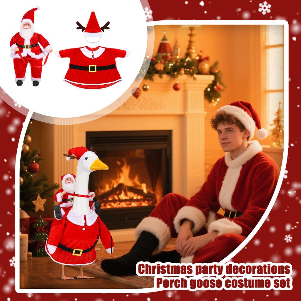 Porch Pet Dog Garden Ornaments Clothing Set