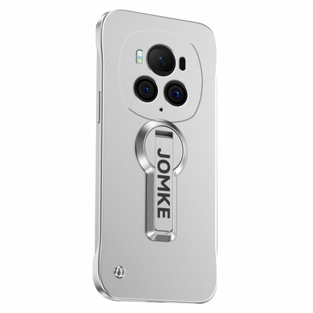 

Для Honor Magic6 Pro 5G чехол жесткий ПК безрамный краска для выпечки подставка чехол для телефона Silver