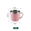 High Quality KPop Demon Hunters Letter A-z Milk Mugs Cartoon Children Water Cups School Office Coffee Tea Mug Girl Stainless Steel Drink Cup