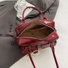 Fashionable Underarm Bow Bag for Women  Korean Edition New Simple Leisure Pillow Bag Trendy Versatile Shoulder Bag