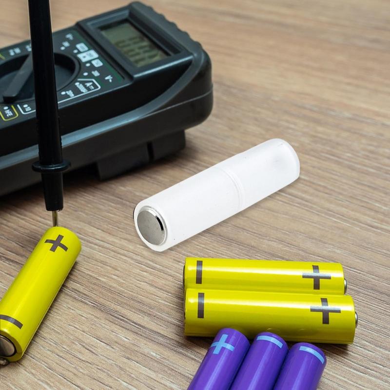 AAA Battery Converter Battery Adapter Converter AAA To AA Battery Converter Holder Battery Converters for ATM Garage Basement