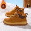Boys' 2025 Winter Mid-Top Velvet-Lined Sports Shoes
