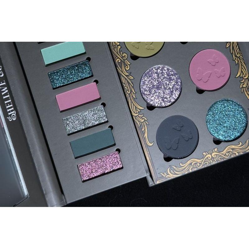 SHELLWE MAKEUP - Farasha Motýlí Víla Chameleon Paletka Stínů - Mini