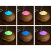 300ML Wood Grain Essential Oil Diffusers Ultrasonic Humidifier Portable Aromatherapy Diffuser with 7 Colors LED Light Air Purifiers