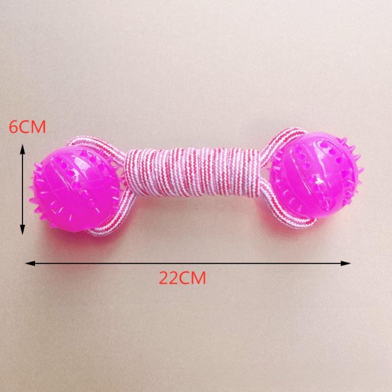 Hundespielzeug  Spielzeug Baumwollseil Bissfest Zähne  Stachelballspielzeug Interaktives Haustierzubehör Haustierzubehör Haustierprodukte