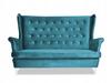 Lounge Set of Furniture Diana Wingback Sofa Armchairs Poufs Family Furniture Set
