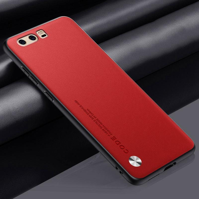 Luxus PU Ledertasche für Huawei P10 Rückseite Matte Silikon Stoßfest Schutz Telefonkasten für Huawei P10 Plus P10Plus