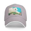 Seoul City Streets Baseball Cap Vintage Fishing Hat Beach Hat Black For Women  Unisexs