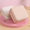 New Portable Jewelry Earrings Storage Box Travel Organizer Jewelry Case Leather Storage Necklace Ring Jewelry Organizer