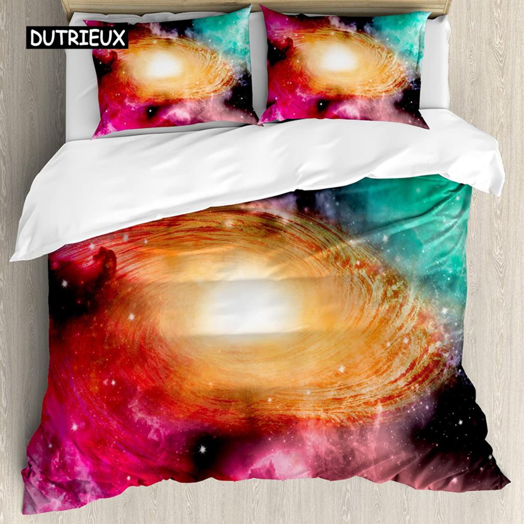 Sugar Skull Duvet Cover Set,Illustration of Calavera Diamond and Roses Vintage Revival Design, Decorative 3 Piece Bedding Set