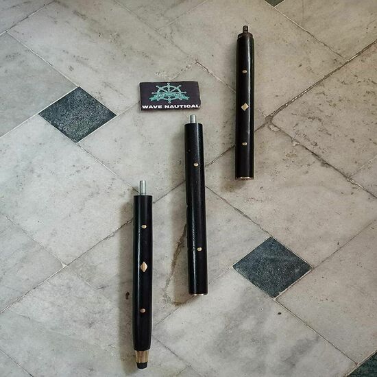 Antiker Stil Viktorianisch Vintage Designer Messinggriff Gehstock Holzspazierstock