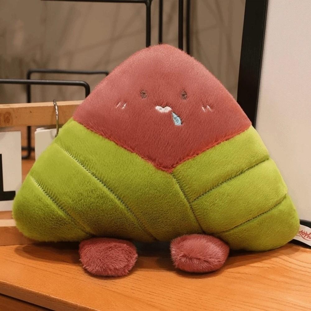 Ultra-Soft Velvet Cartoon Zongzi Plushie Dragon Boat Festival Doll Bedside Comfort Toy