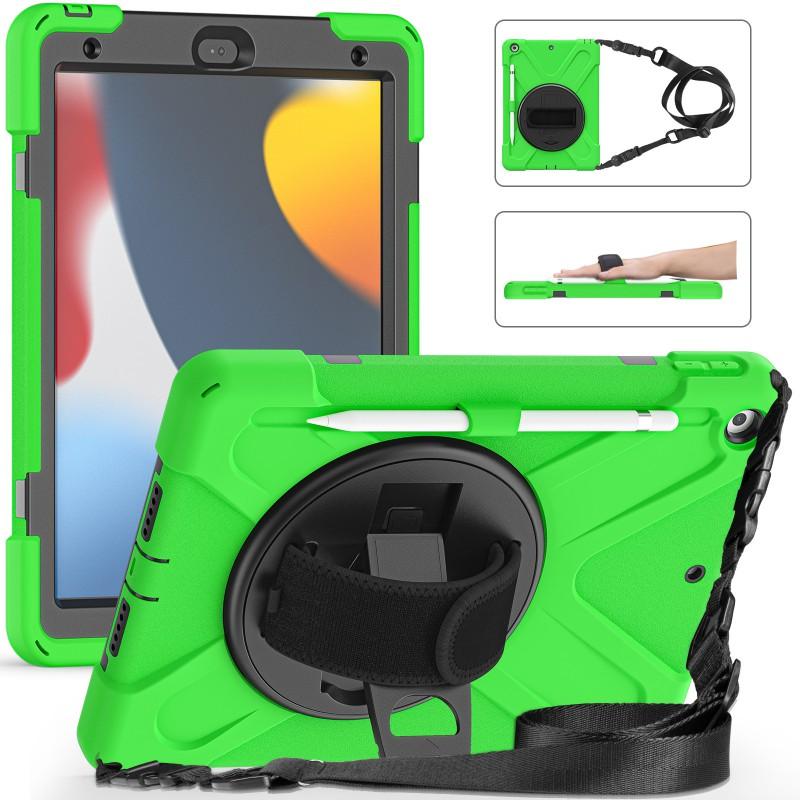 10.2 Inch IPad Air 10th Gen Silicone Case With Full Coverage Kickstand Shockproof Anti-Fingerprint Multiple Colors