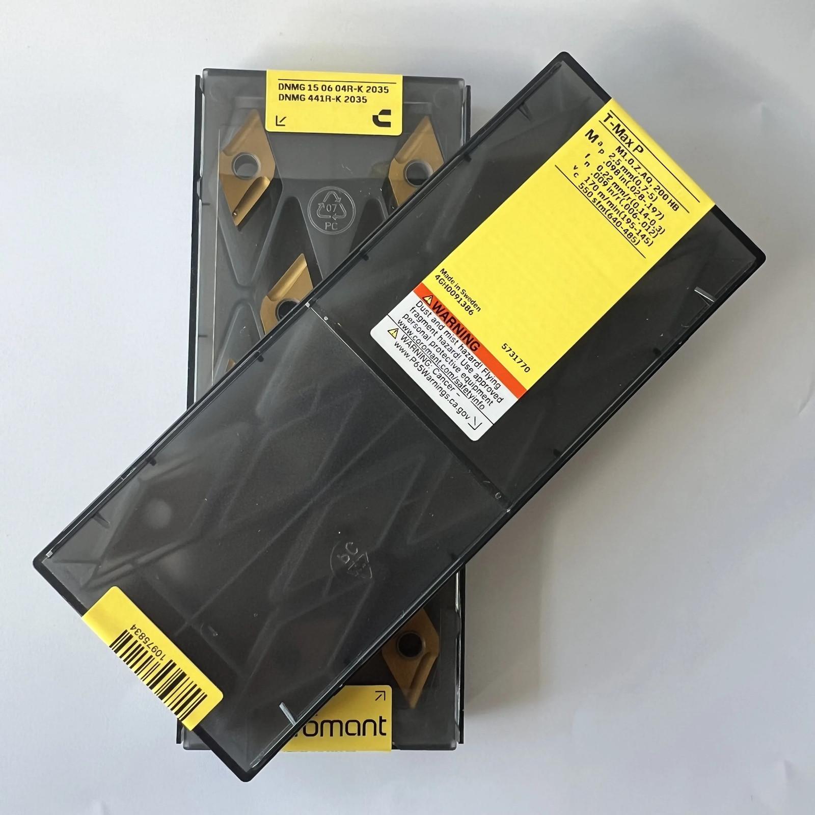 

DNMG150604R-K 2035 / Industrial indexable Carbide Inserts 10 Pcs