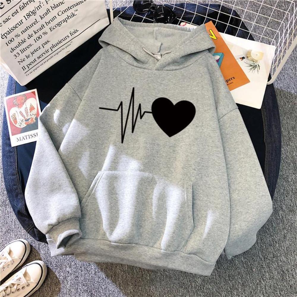 2025 Autumn and Winter European and American Creative Letters European and American Men's and Women's Hooded Sweater