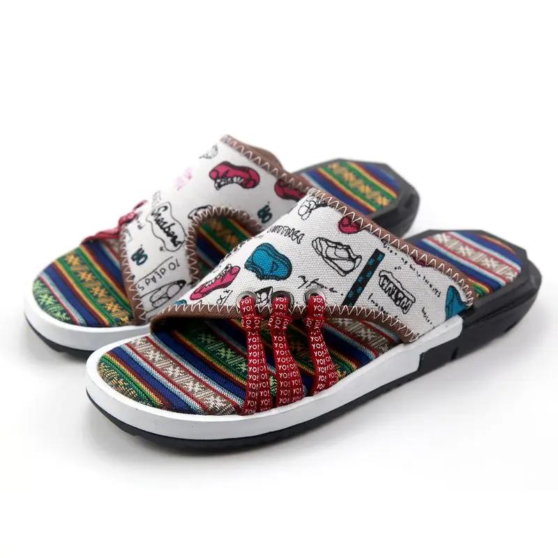 Fashion Men's Shoe Beach Slides Male Slipper Outdoor Shiatsu Flip Flops Cheap Shoes Liquidation Casual Elegant Designer Luxury Low Price