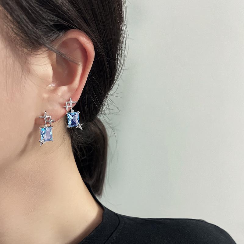 Lindon Women Copper Alloy Zircon Earrings Drop Earrings For Women Wedding Party Gifts
