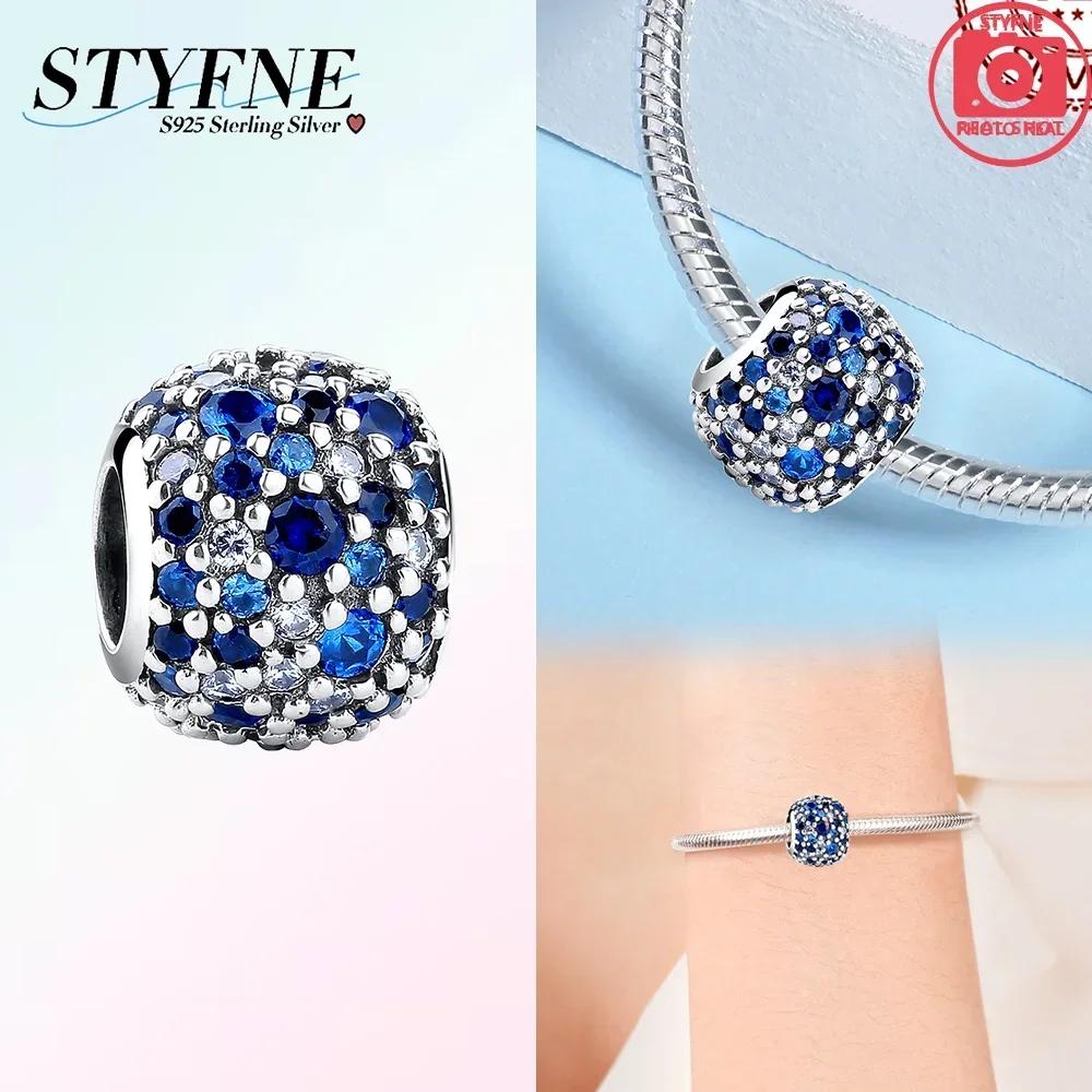 Exquisite Green Zircon Four-Leaf Clover Star Ladybug Original Charms Beads Fit Bracelet Copper Women Diy Gift Accessory