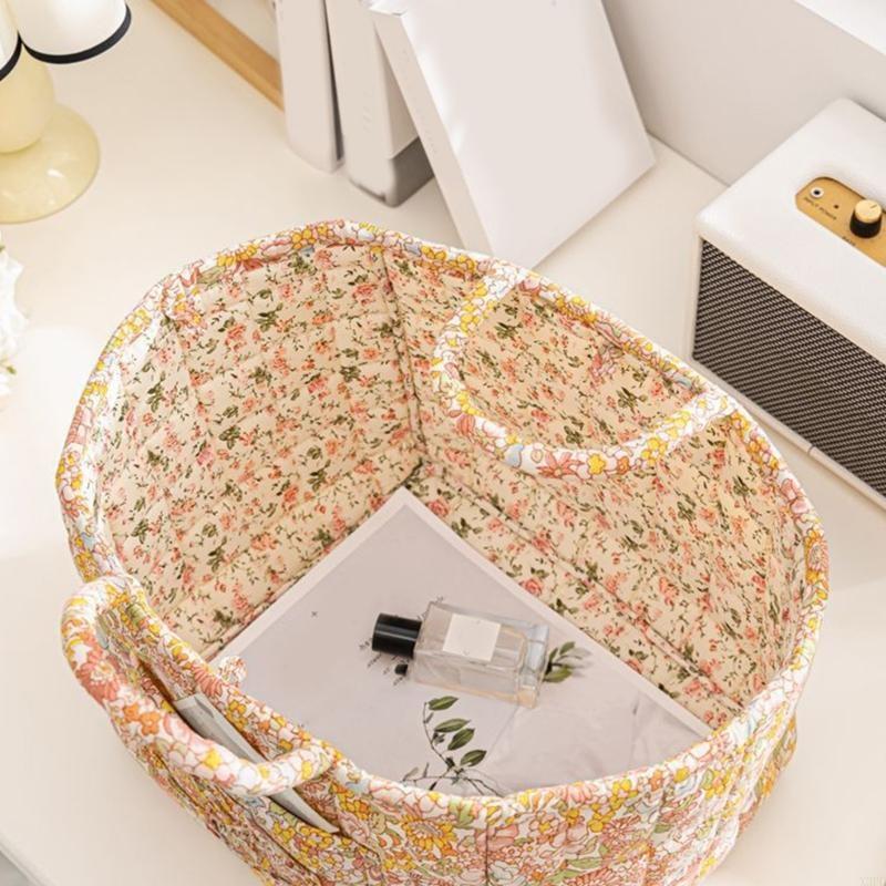 Trendy Handmade Small Polyester Storage Baskets with Handy Organizers Home Accessory for Any Room Organization X3UC
