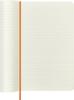 Moleskine Vegan Soft Cover Notebook Soft Cover Lined Large Size wide x 21cm Orange Gift Box Included QP616N8VCAPRIBOX (13cm long)