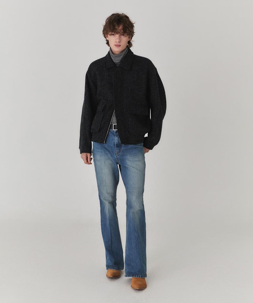 Kineto Double Pocket Blouson Jacket_Black