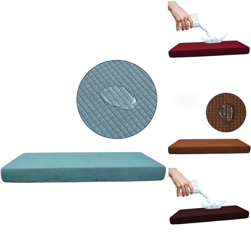 Waterproof Sofa Seat Cushion Cover Stretchy And Soft Material Choose From 13 Colors