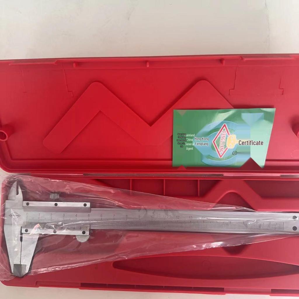High-Precision Stainless Steel Vernier Caliper - Household & Industrial Model
