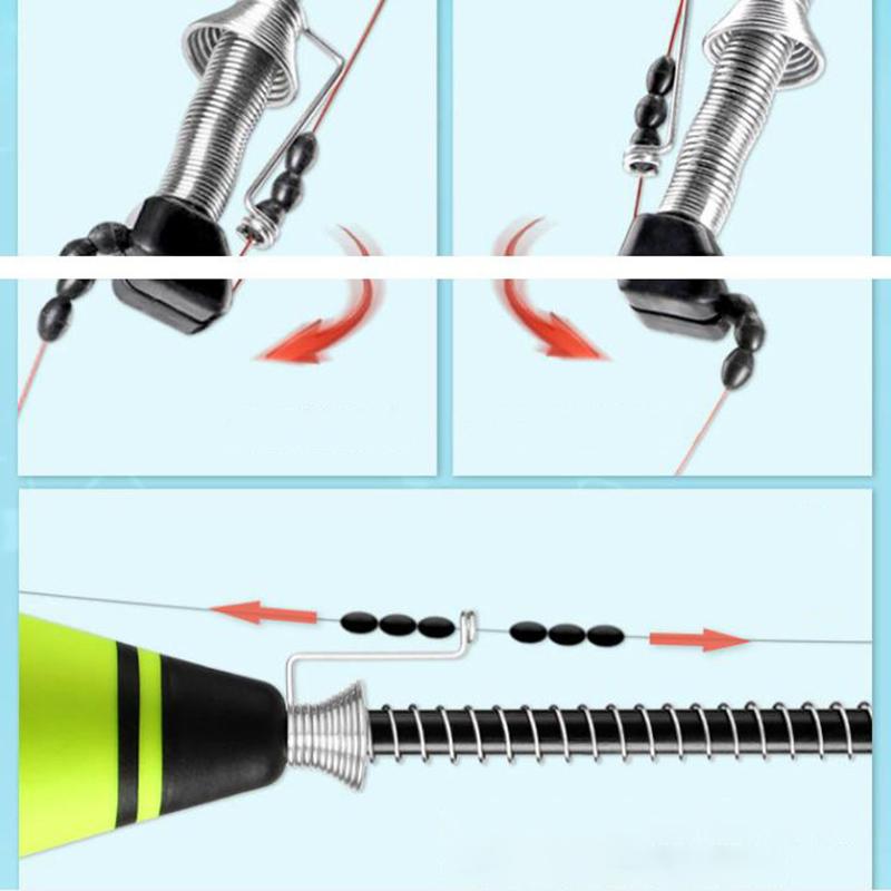 Automatischer Angelschwimmer Angelzubehör Schnelles Angeln Bobber Angelschwimmer