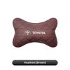 Car Seat Headrest Neck Pillow Lumbar Waist Support Cushion For Toyota Corolla Yaris Prius CHR Camry Auris Prado RAV4 Hilux Aygo