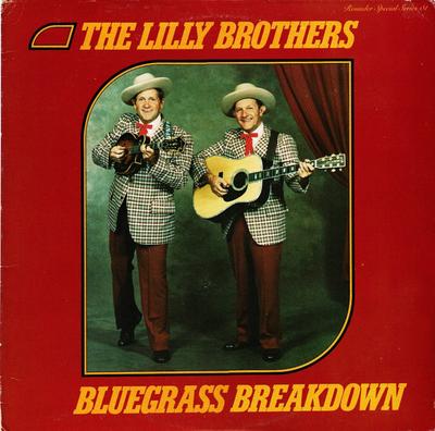 LP-Schallplatte LILLY BROTHERS - Bluegrass Breakdown 01 Rounder Records 1977 US Folk Gebraucht