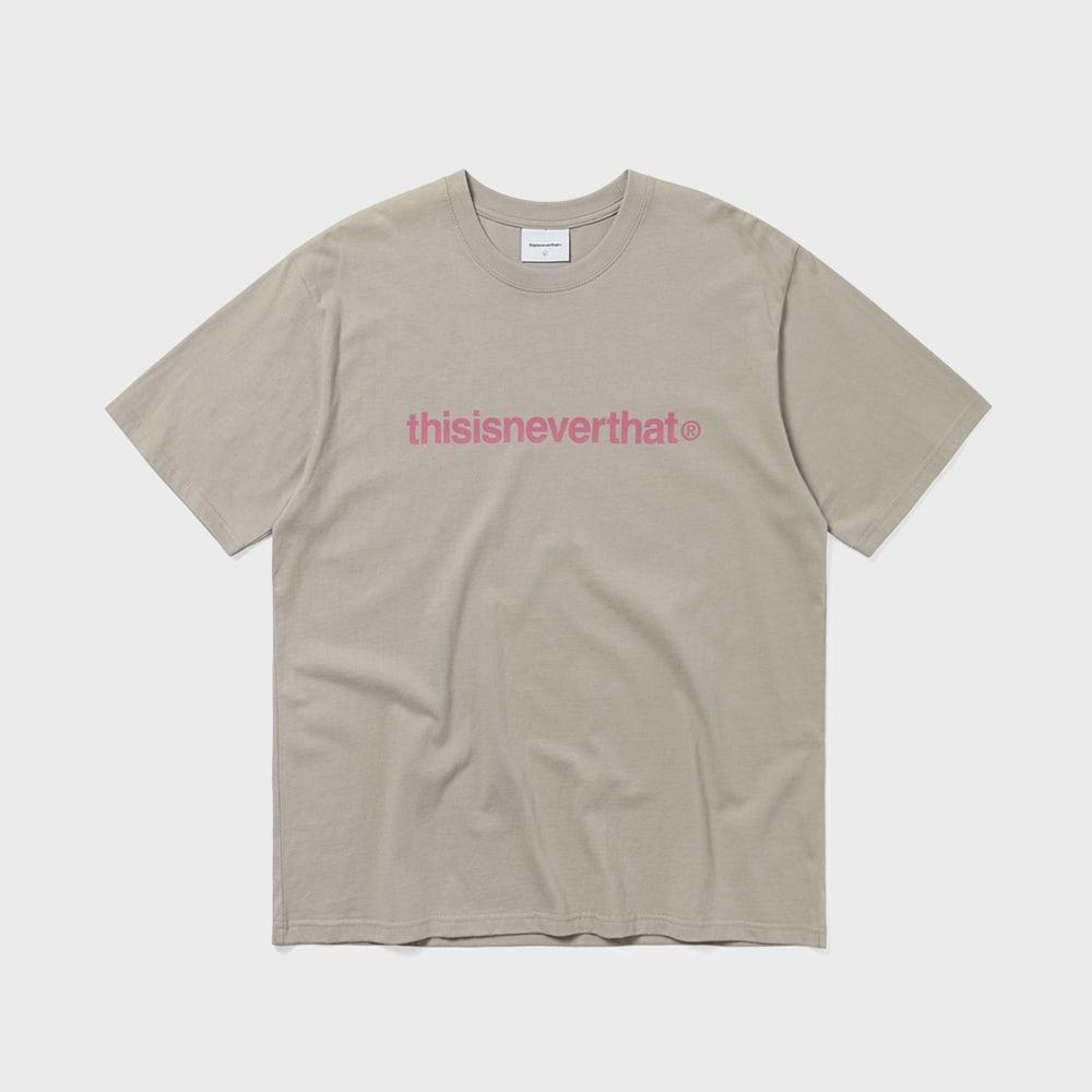 ThIs Is Never ThaT T Logo Tee Deep Beige S