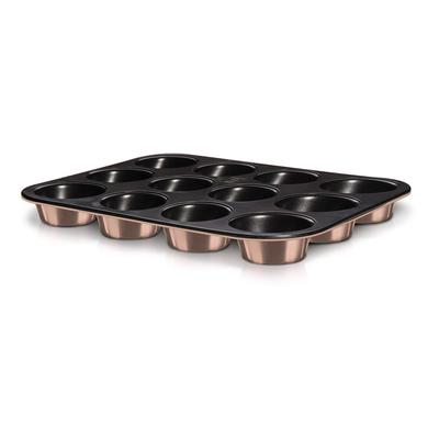 Forma Do Pieczenia Muffinów X12 BERLINGER HAUS Metallic Rosegold BH-6473