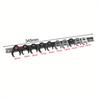 Set of 10 Crowfoot Wrenches with a 3/8 Inch Drive, Ranging from 10 To 22Mm, Designed for Use with Torque Wrench Keys