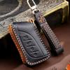 EASYANT Leather Car Key Fob Cover for Lexus -2025 ES RX 350 Compatible with Lexus New LS NX Key Shell Case Black